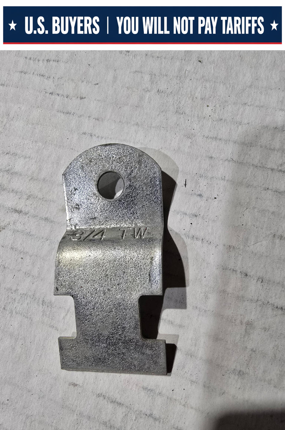 3/4 TW Strut Clamp  w/o Screw (Lot of 84)