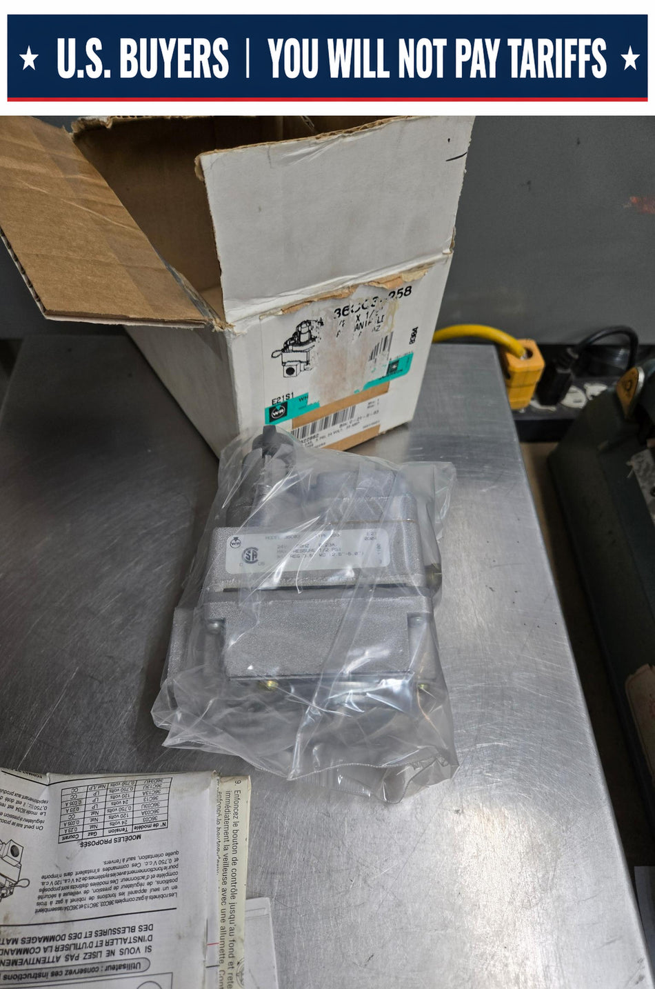 White Rodgers 36C03-258 Gas Valve, Natural Gas Only