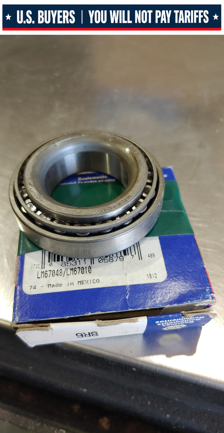 SKF LM67048 - LM67010, Tapered Roller Bearing