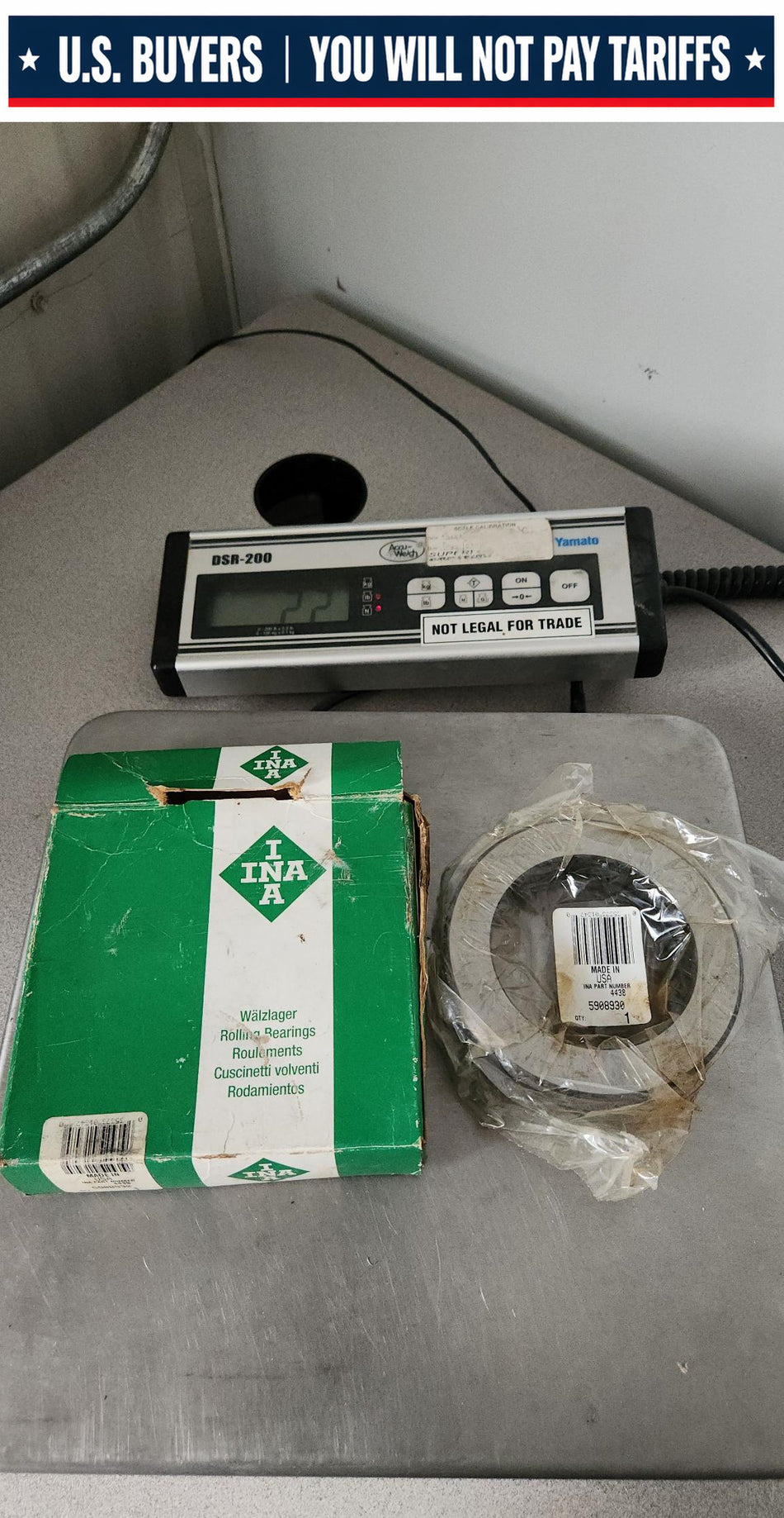 INA 4438 Axial Deep Groove Ball Bearing