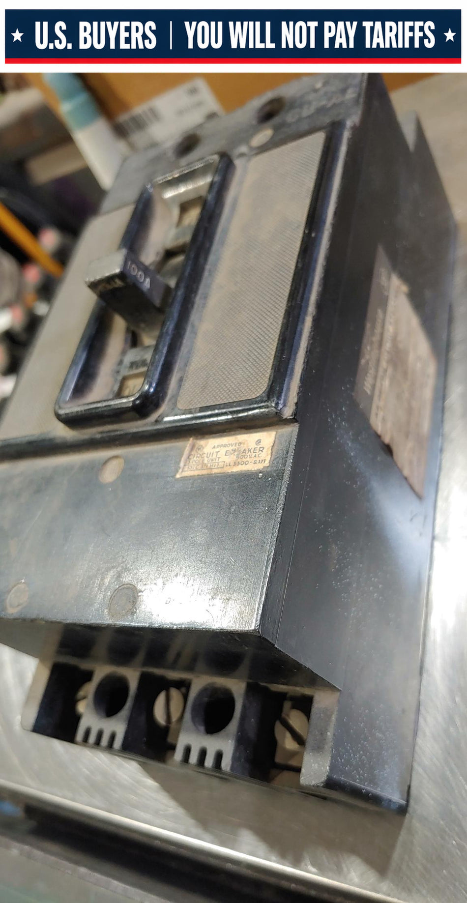 Westinghouse F3100 100A Breaker (used)