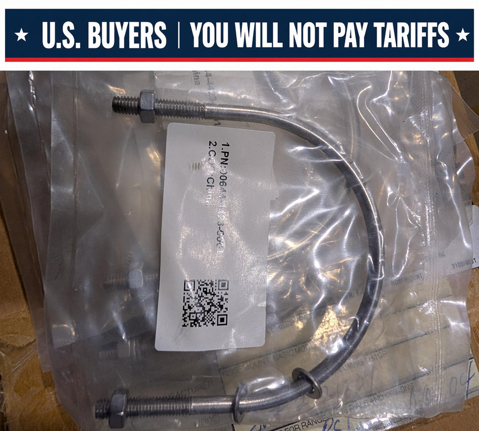 Rosemount - U-Bolt mounting Kit for Universal Housing - 00644-4423-0001 - NEW