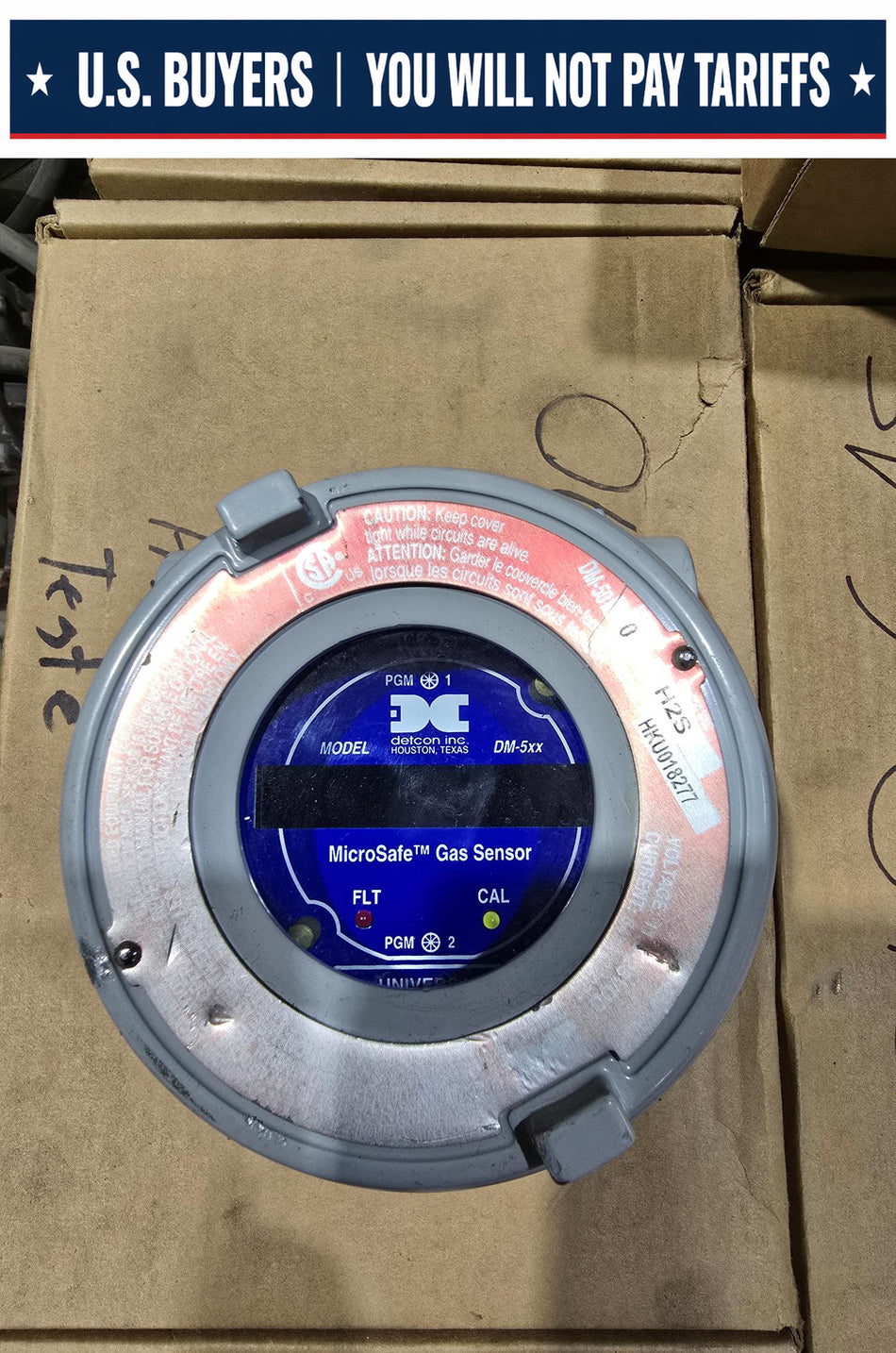 DETCON DM-500-IS H2S UNIVERSAL TRANSMITTER (USED)