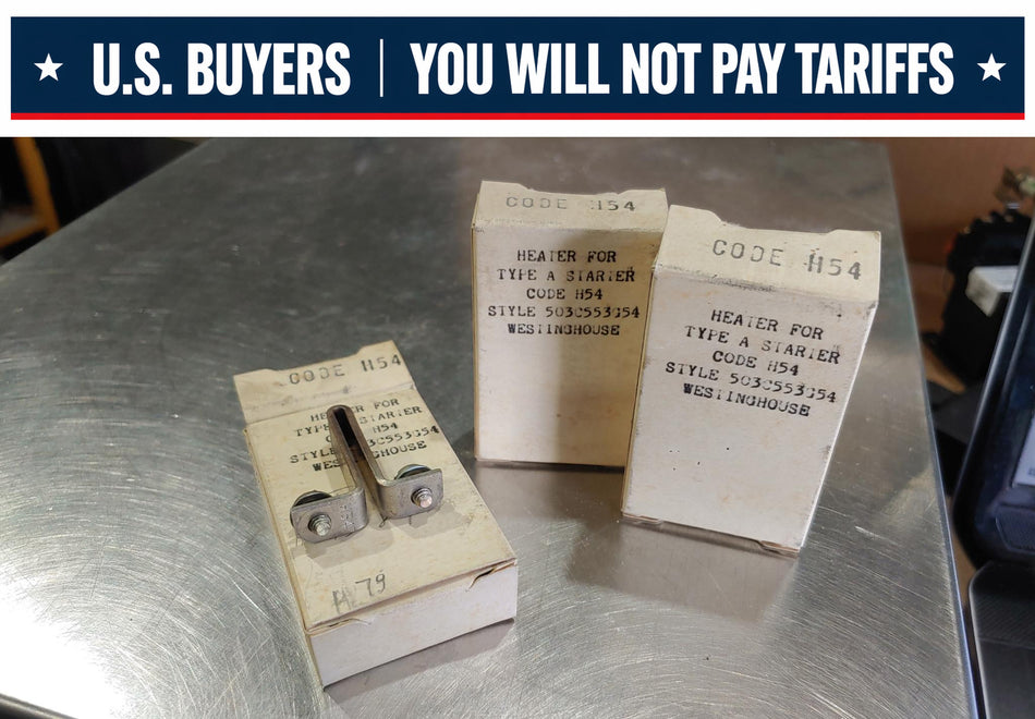 LOT OF 3 H-54 Westinghouse heater element Style 503C553G54