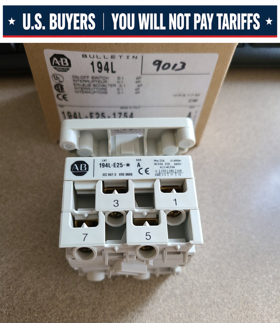 Allen Bradley 194L-E25-1754