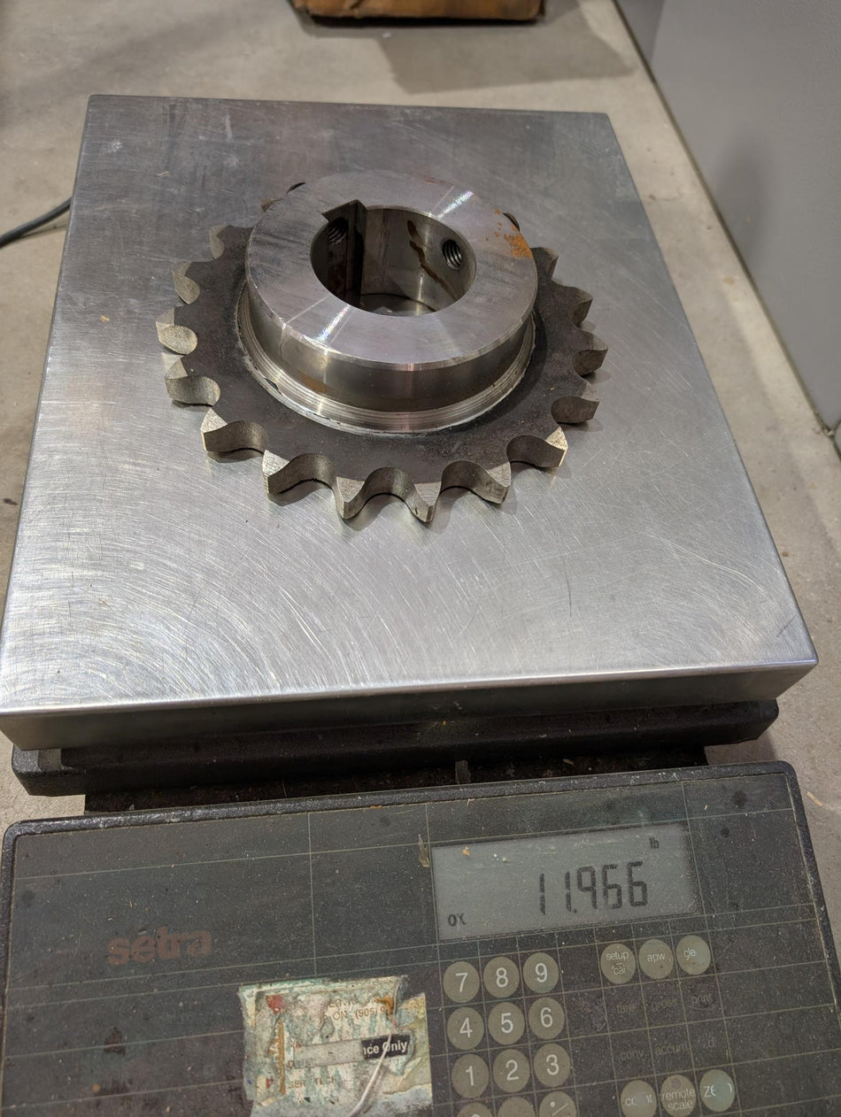 TSUBAKI - 100A19 Gear Sprocket - 2.750 Inch Bore