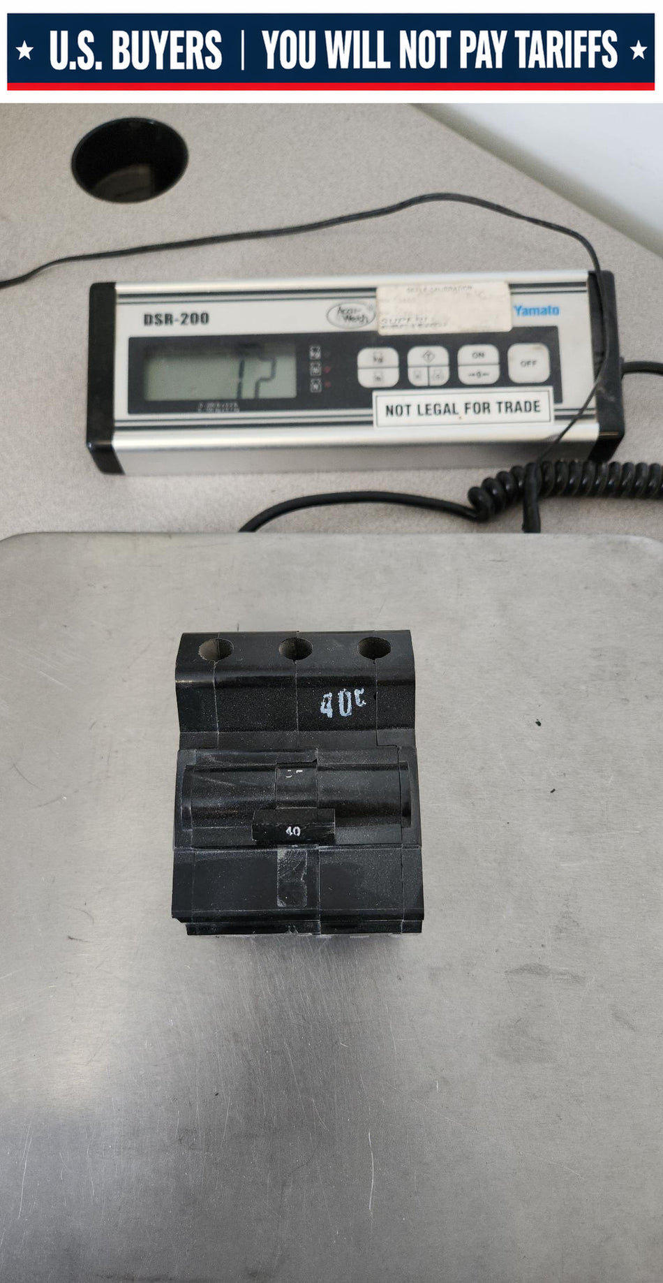 STAB-LOK - Federal Pioneer NA- 40 Amp Circuit Breaker Plug-In - 40 Amp - 3 Pole - 240 Volt