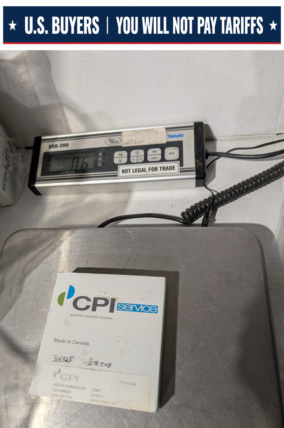 CPI Compressor Packing Ring Set Liard Wipers - 227-0200-32340-100