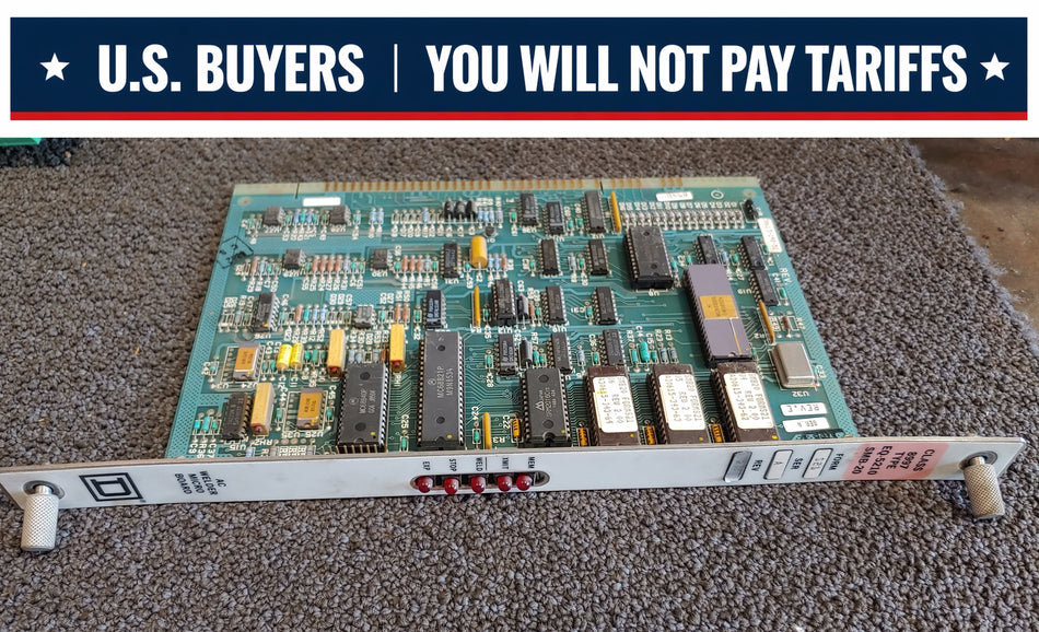 SQUARE-D-8997-EQ-5210-SMB-20-AC WELDER-MICRO - BOARD FORM:S21 SER:A REV:2.00  CONDITION: USED