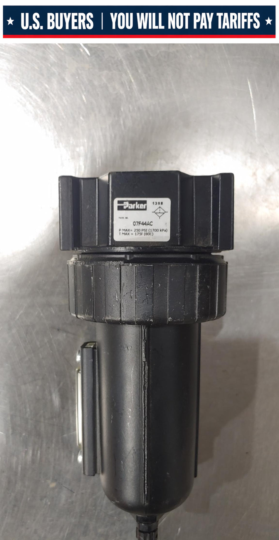 Parker 07F44AC Standard General Industrial Particulate Filter