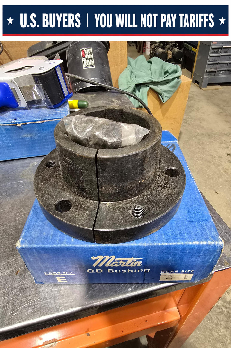Martin E 2-15/16" Quick Disconnect Bushing -|New