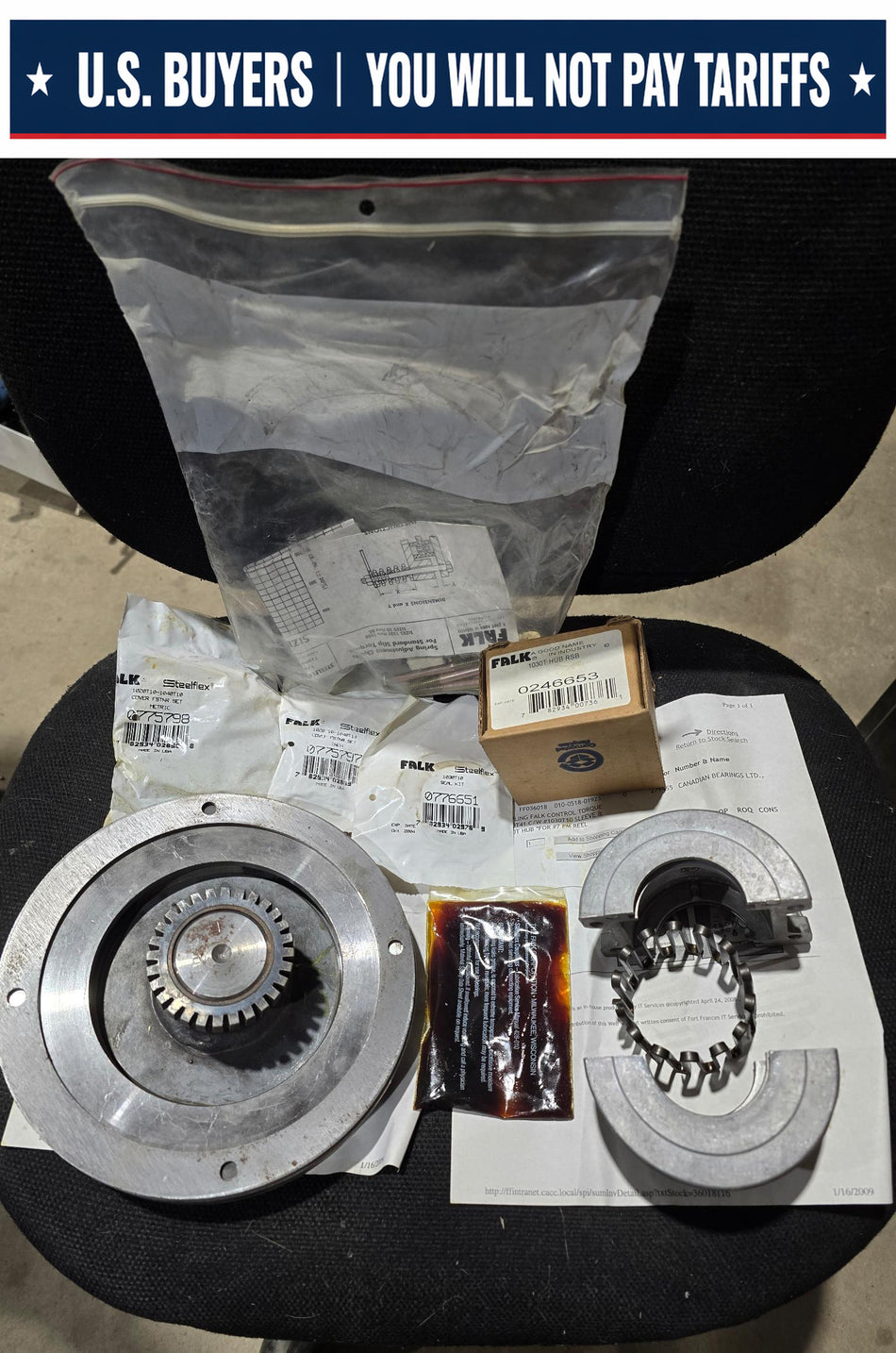 Rexnord Falk Coupling Torque Control 30T41 KIT