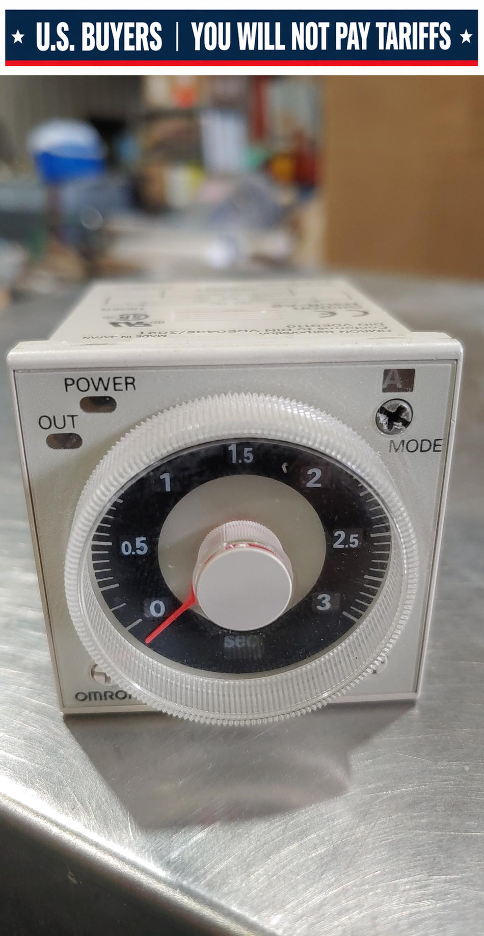 OMRON H3CR-A8 TIMER 100/240VAC (USED)