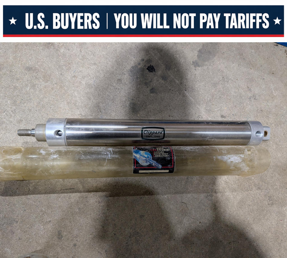 Clippard Pneumatic Cylinder - UDR-32-12
