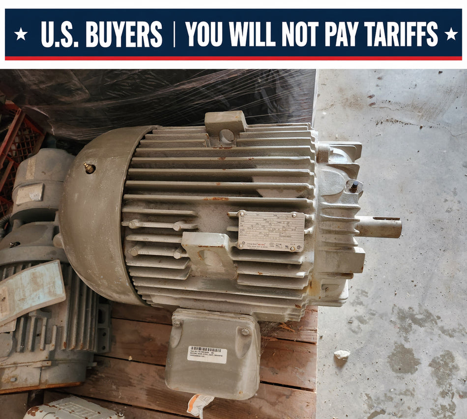 GE 40 HP, 575v, 3570 RPM, FR: 32TS, M9829