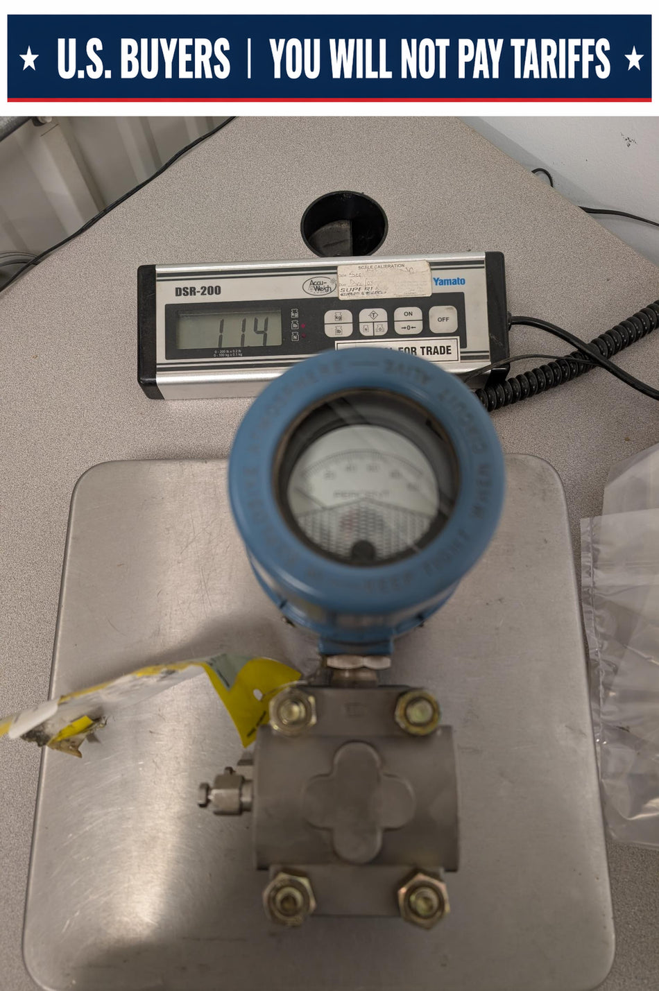 Rosemount C1151 Pressure Transmitter - C1151GP7E22M1B2C6 - 0 to 2000 KPA - 4-20 MA Output