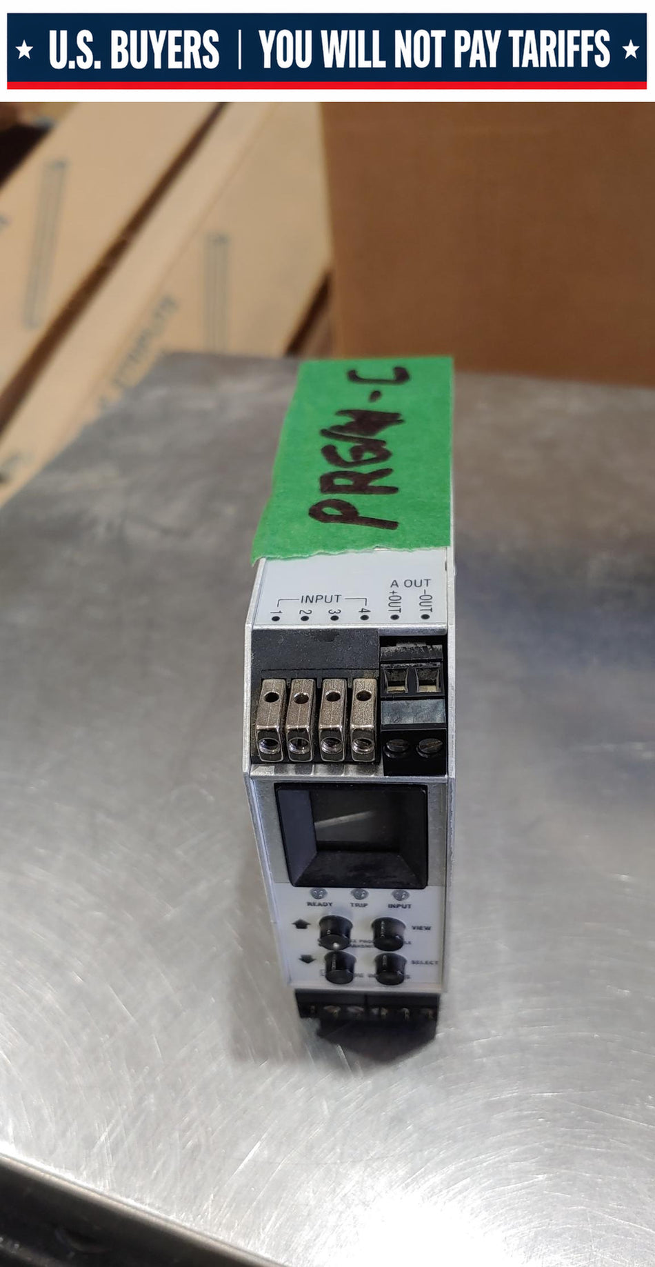 Moore Industries SPT Site Programmable Temperature Transmitter Model: SPT/TPRG/PRG/U/-C [DIN]