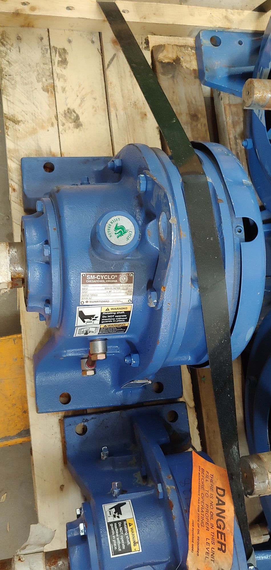 Sumitomo SM-Cyclo Gear Drive, CHHS-6165Y-R2-13