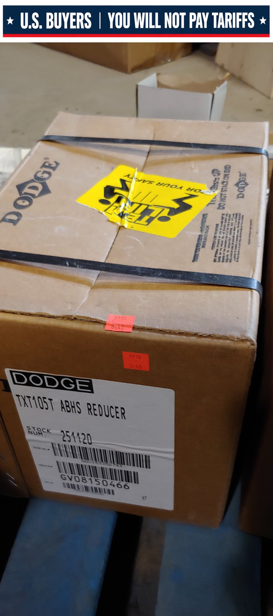Dodge Gear Drive TXT105T Torque-Arm Speed Reducer, ABHS105A, Ratio 5.62:1