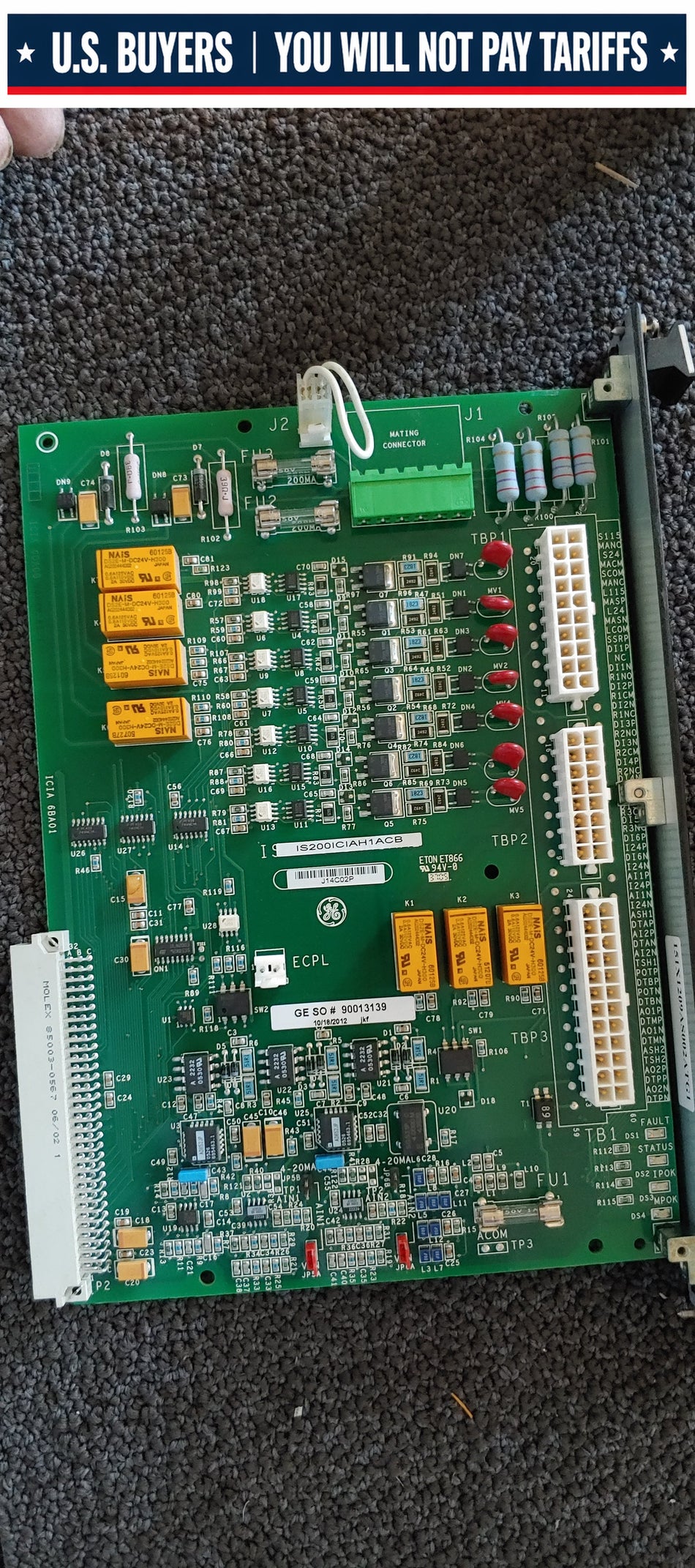 IS200ICIAH1ACB General Electric PC Board "Used"