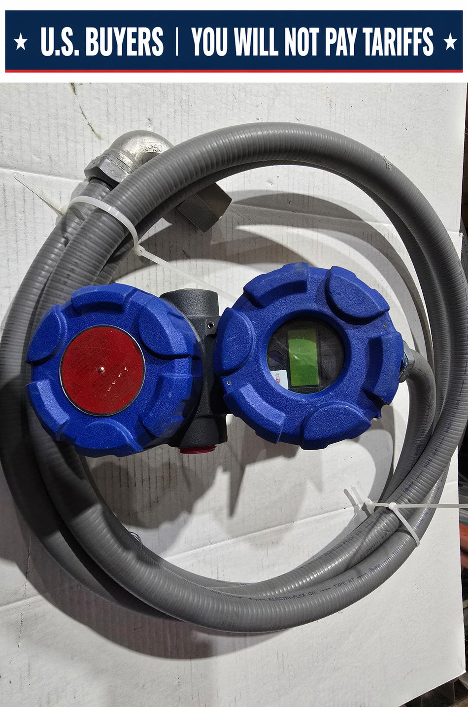 Magnetrol 705-510A-470 Level transmitter with line and bracket