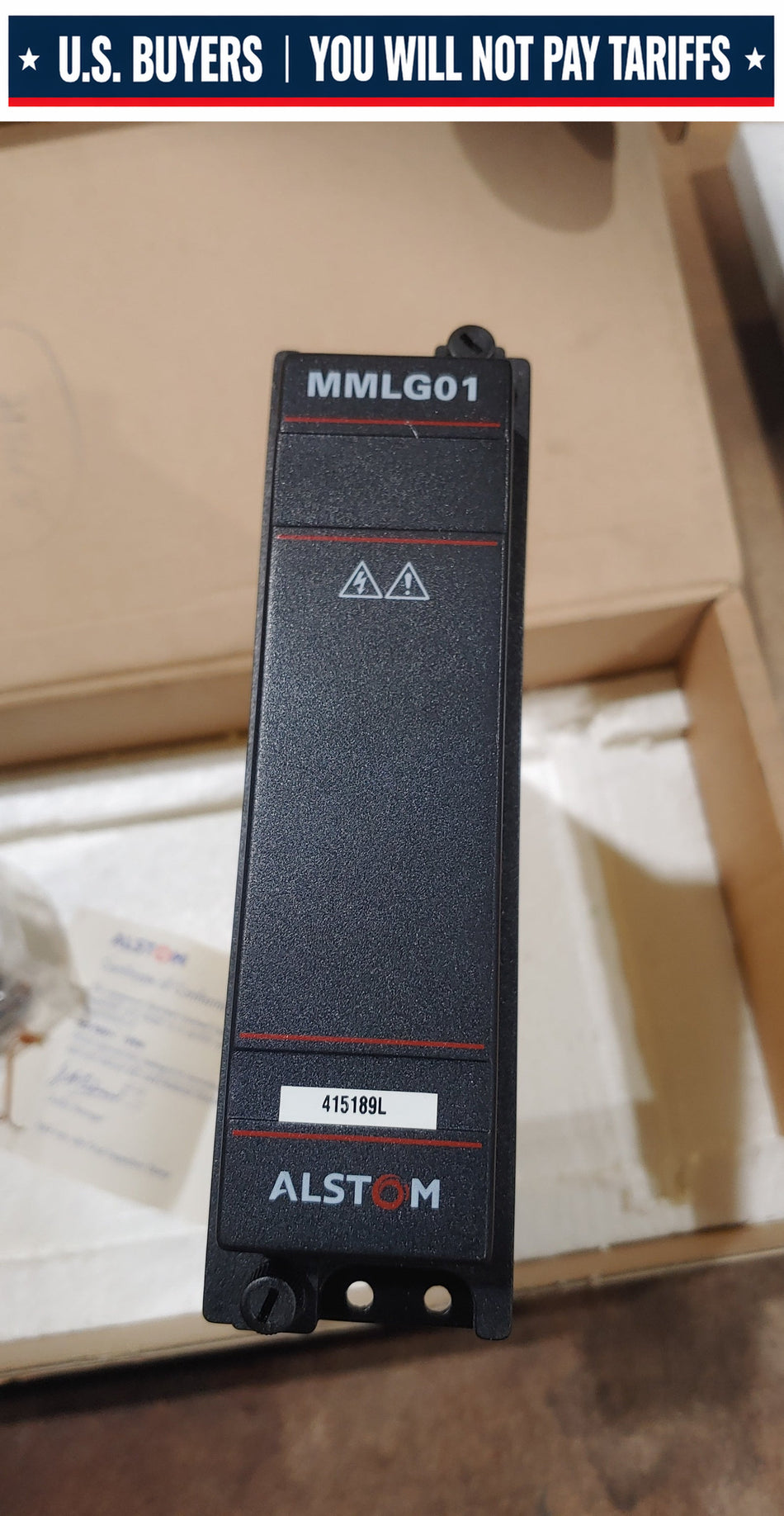 Alstom MMLG01B1AA0001C Test Block