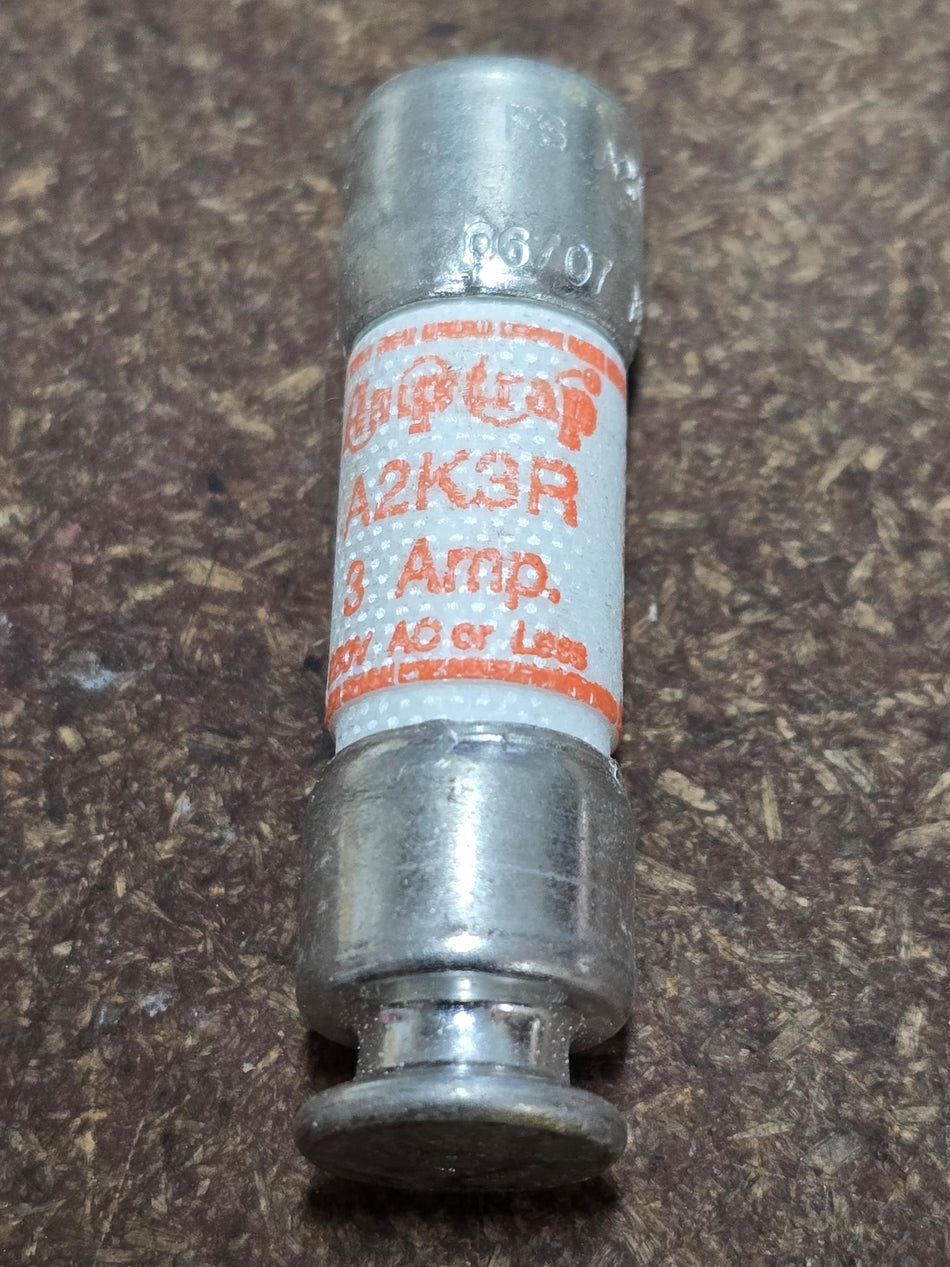 MERSEN A2K3R 3A 250V Amp-Trap RK1 Fast-Acting Fuse