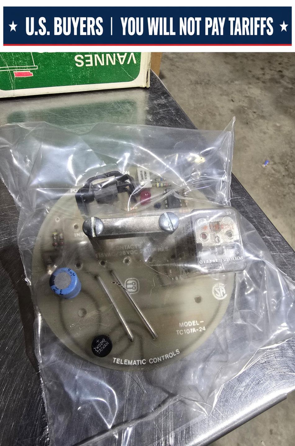 TELEMATIC TC107A-24 FLOW TRANSMITTER SWITCH