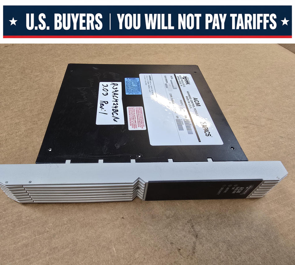 MOORE R-39ACM24BCN APACS, ROM:3.03, REV:1, ACM ADVANCED CONTROL MODULE, 24VDC  (Used)