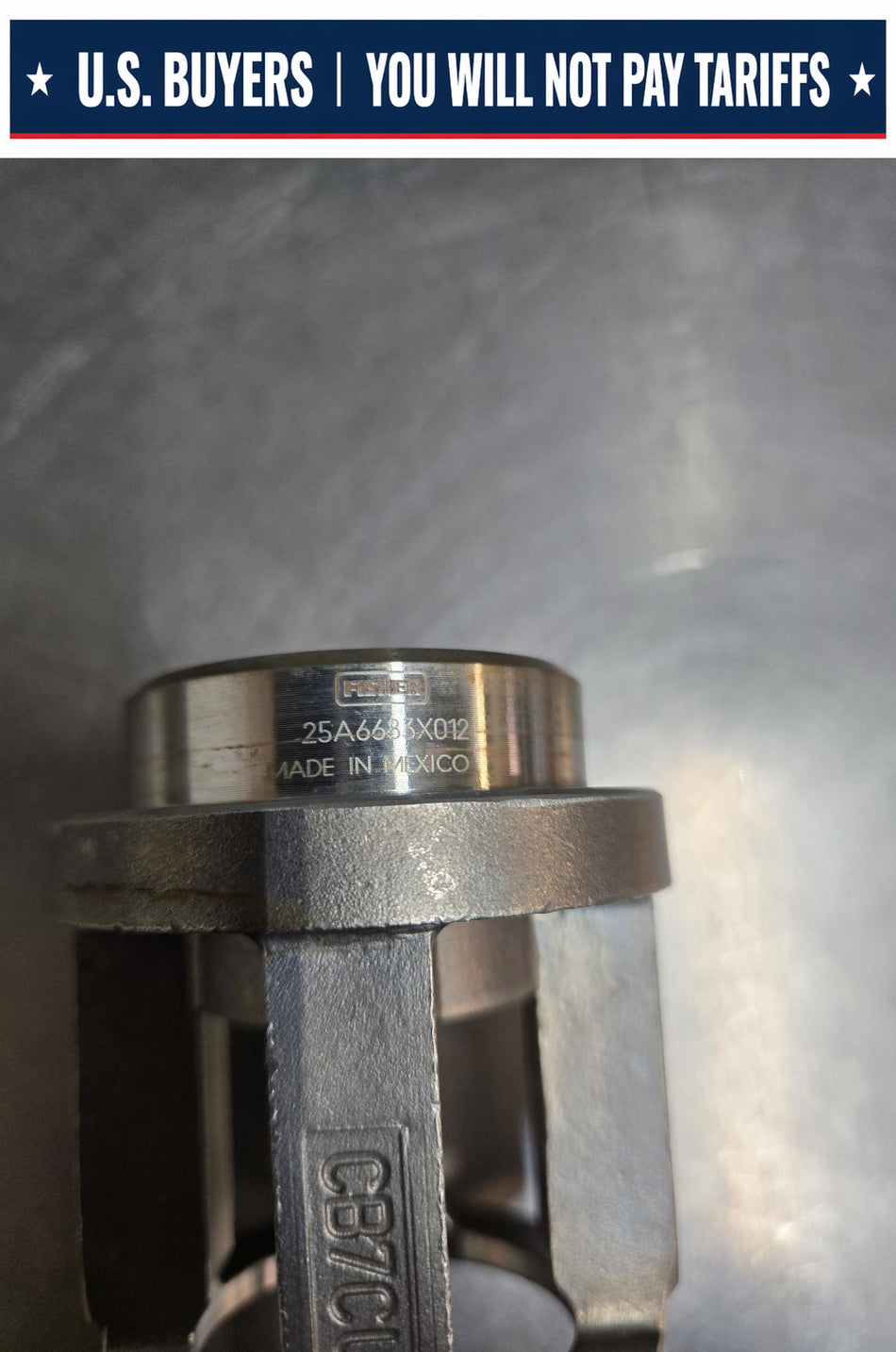 Fisher 25A6683X012 Valve Seat Ring Retainer
