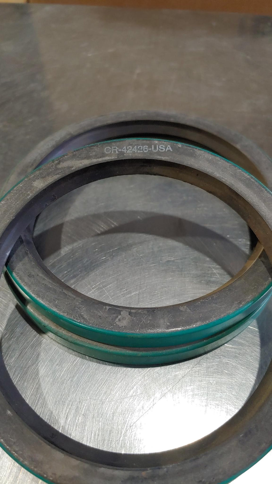 (Lot of 3) CR Seals  42426 Single Lip Oil Seal - Solid, 4.250 in Shaft Dia., 5.251 in OD, 0.438 in Overall Width