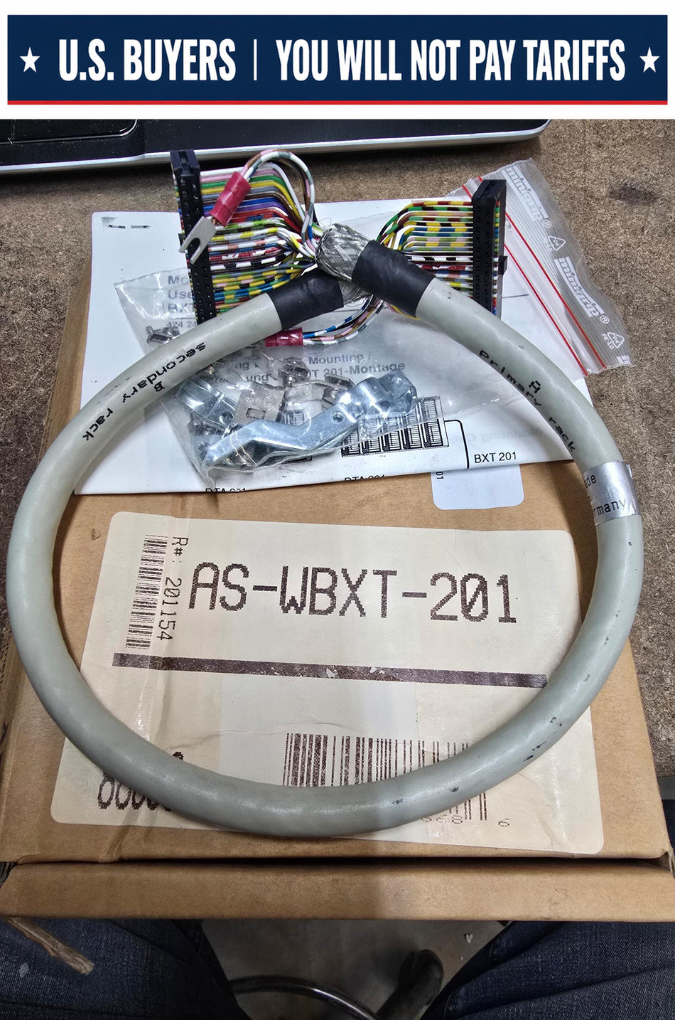 Schneider Electric Modicon AS-WBXT-201 CABLE (USED)
