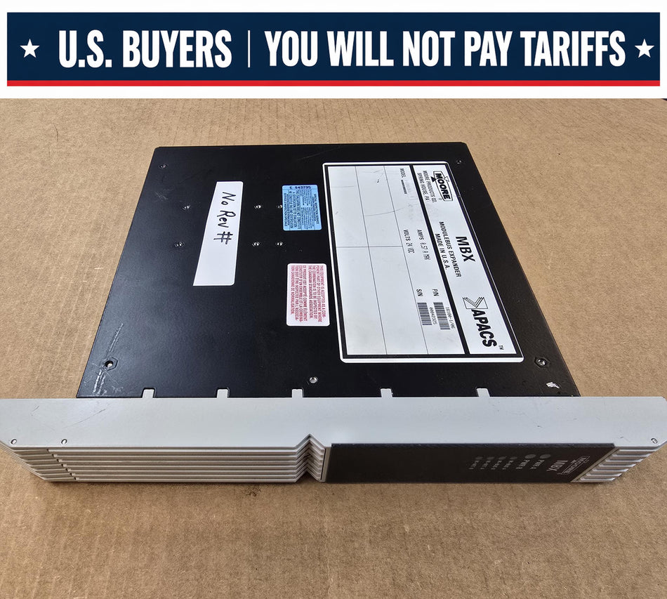 MOORE 39MBXNAN APACS,P/N: 16100-1/06, MBX MODULBUS EXPANDER, 24VDC 0.57A MAX (Used)