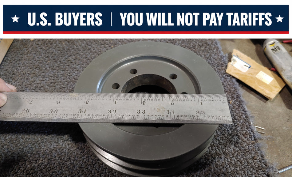 TB Woods 5V5 5X2-SDS 2 Groove V Belt Pulley