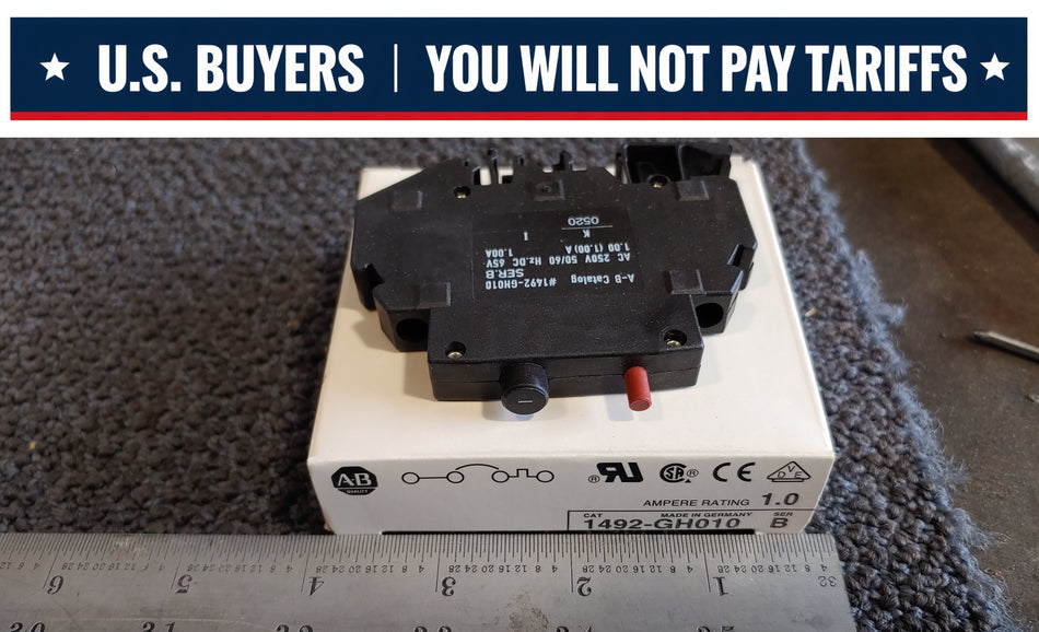 Allen-Bradley 1492-GH010 Series B Supplementary Protector 1 Amp