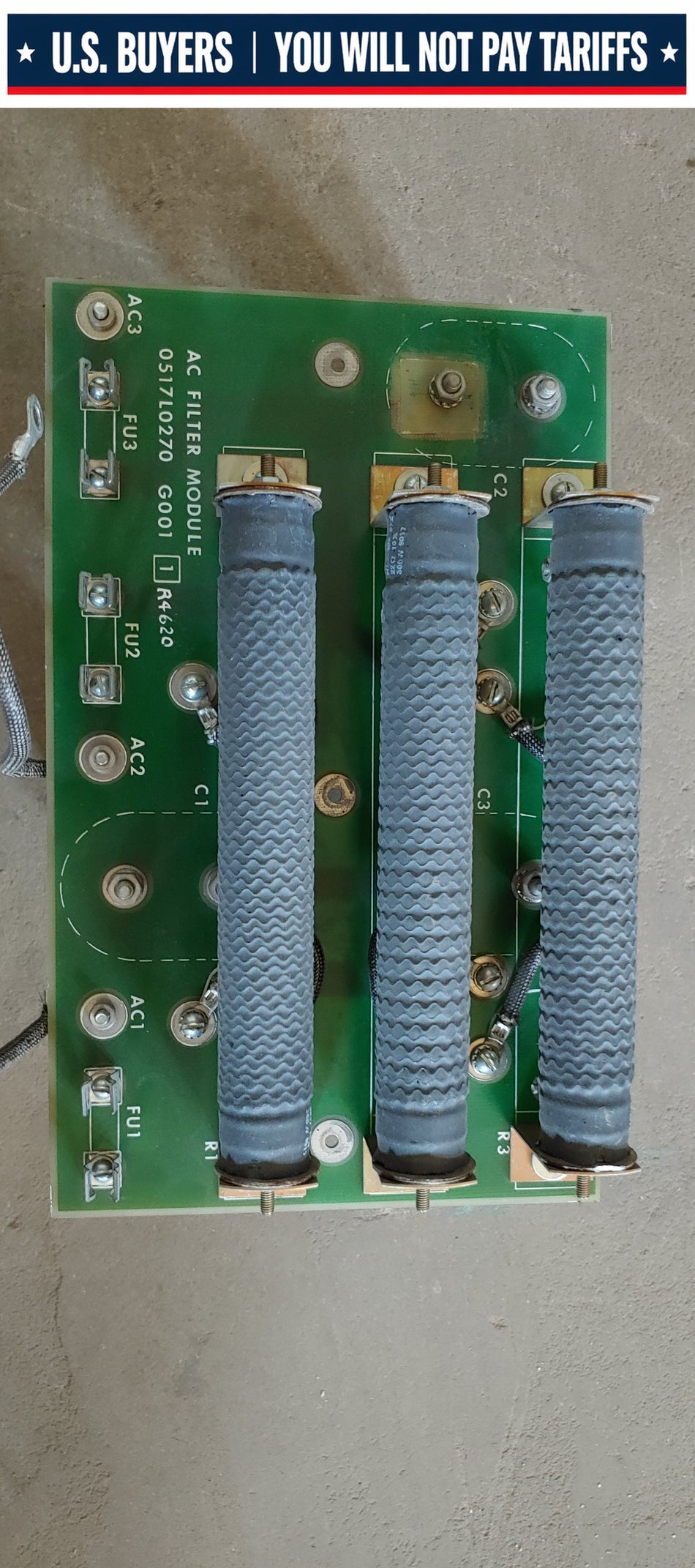 General Electric AC Filter Module 0517L0270 "Used"