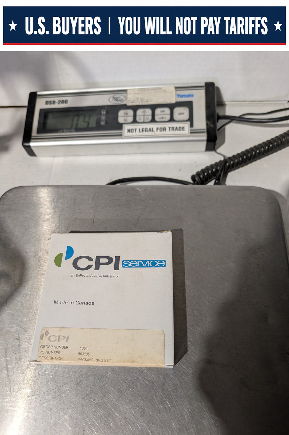 CPI Compressor Packing Ring Set Liard Wipers - 238020011013012