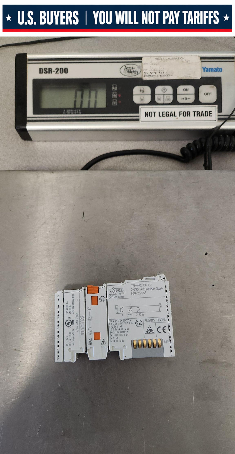 WAGO 750-612 Power Supply Module