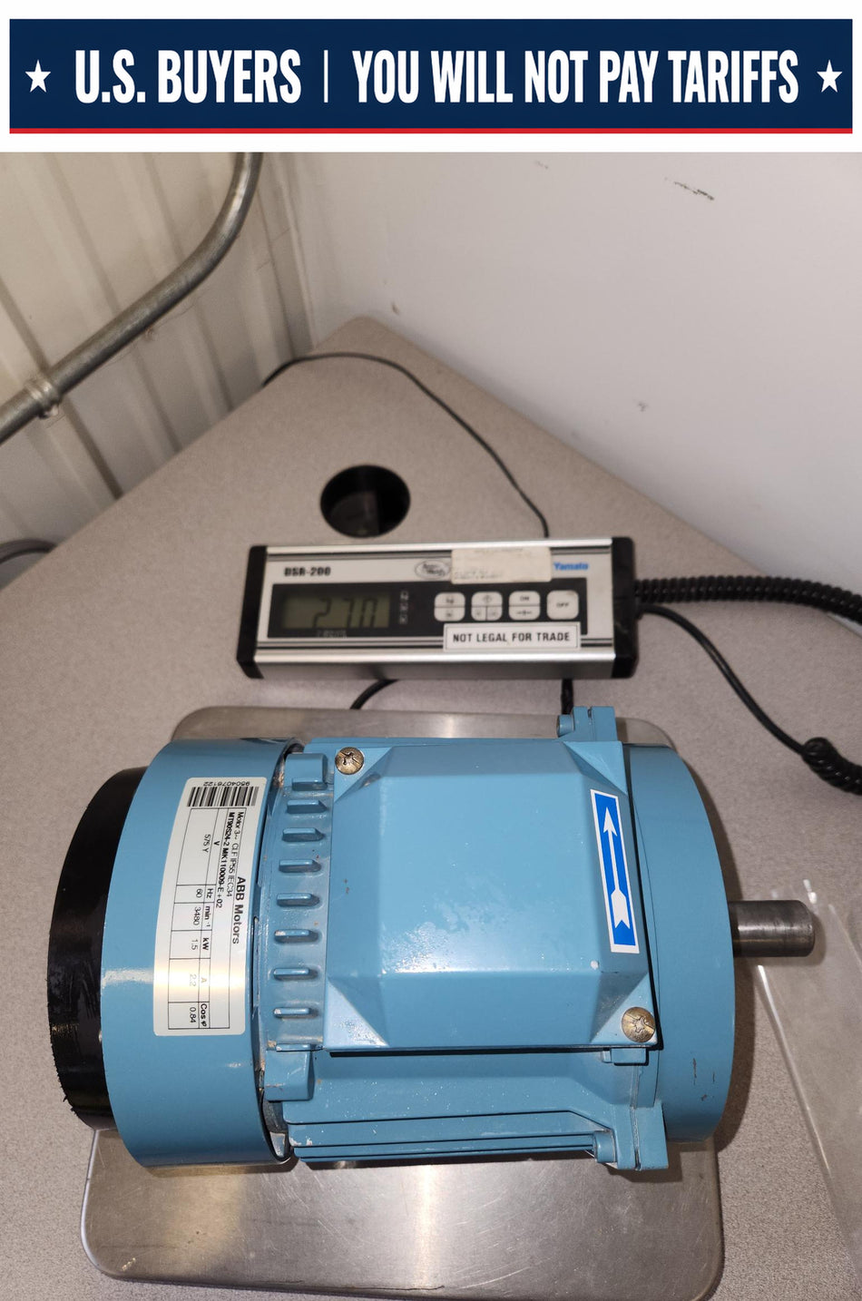 ABB - MT90S24-2 / MK110009-E+02 - 1.5 KW - 3480 RPM - CI.FIP55IEC34