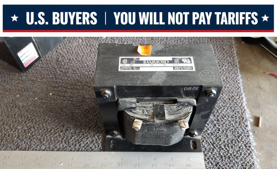 Hammond HM9J Pri:600V Sec:120V 750Va Type:H Style 2AH