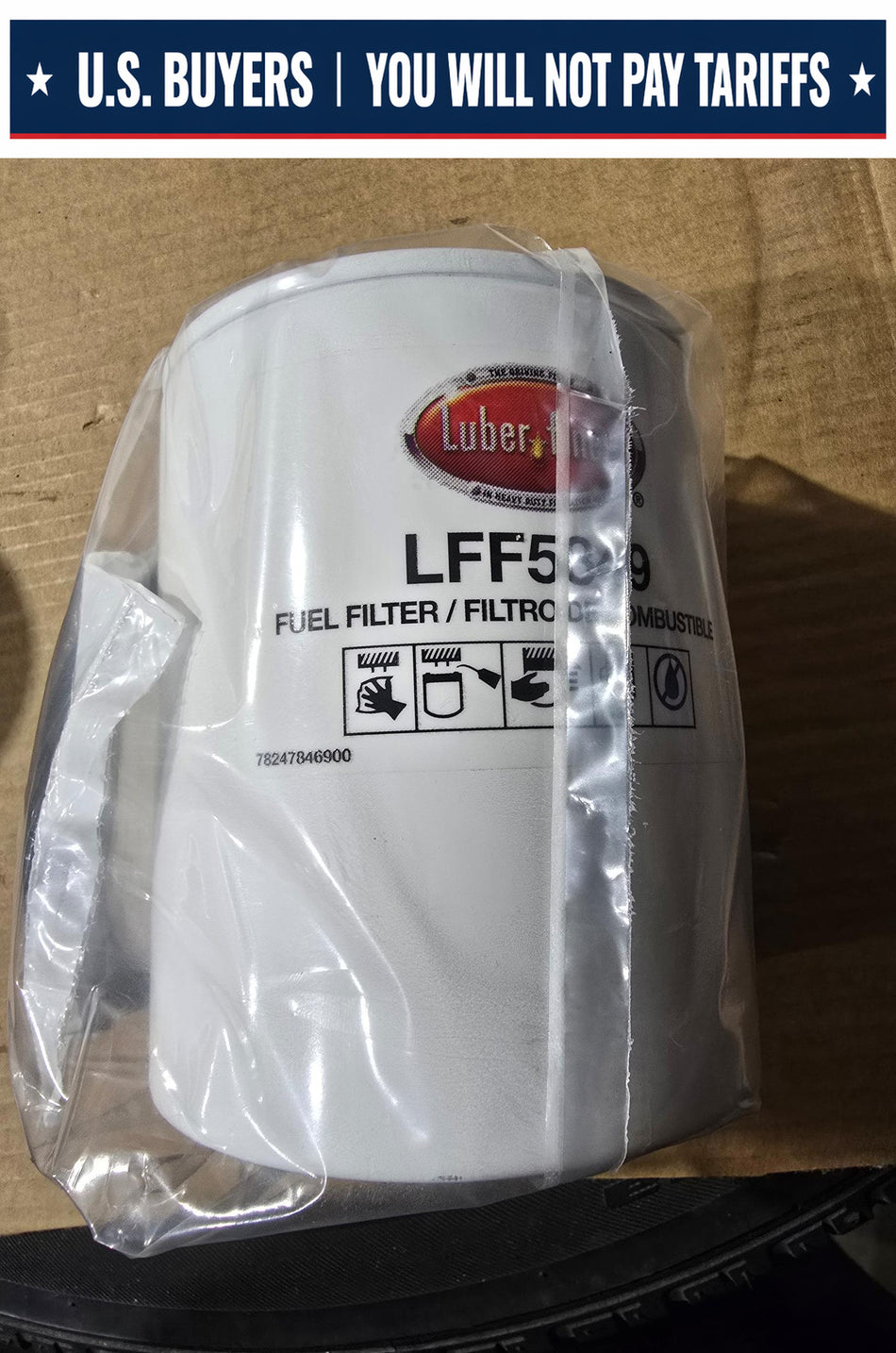 Luber-finer LFF5849 Heavy Duty Fuel Filter
