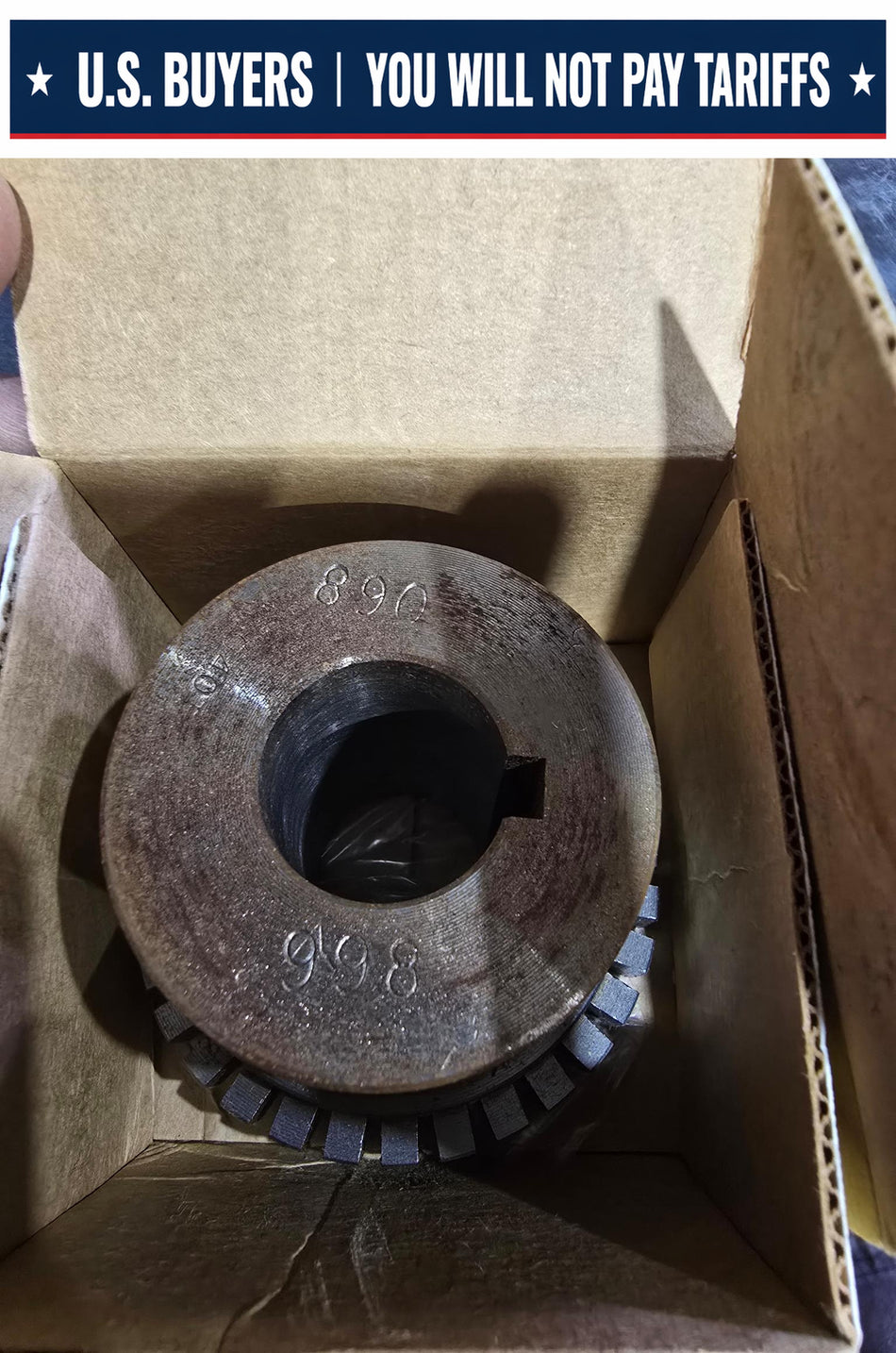Falk 1040T Coupling Hub BORE:0.998" 0246654