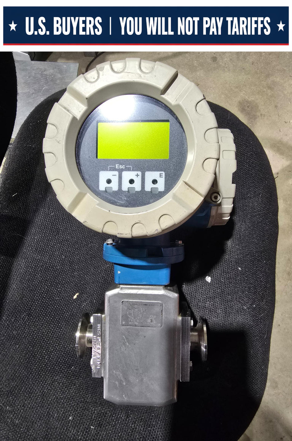 ENDRESS+HAUSER PROMAG 53 PROMAG H FLOW METER 53H22-1H0B1RA0B3AA TRANSMITTER (USED) READ DESCRIPTION