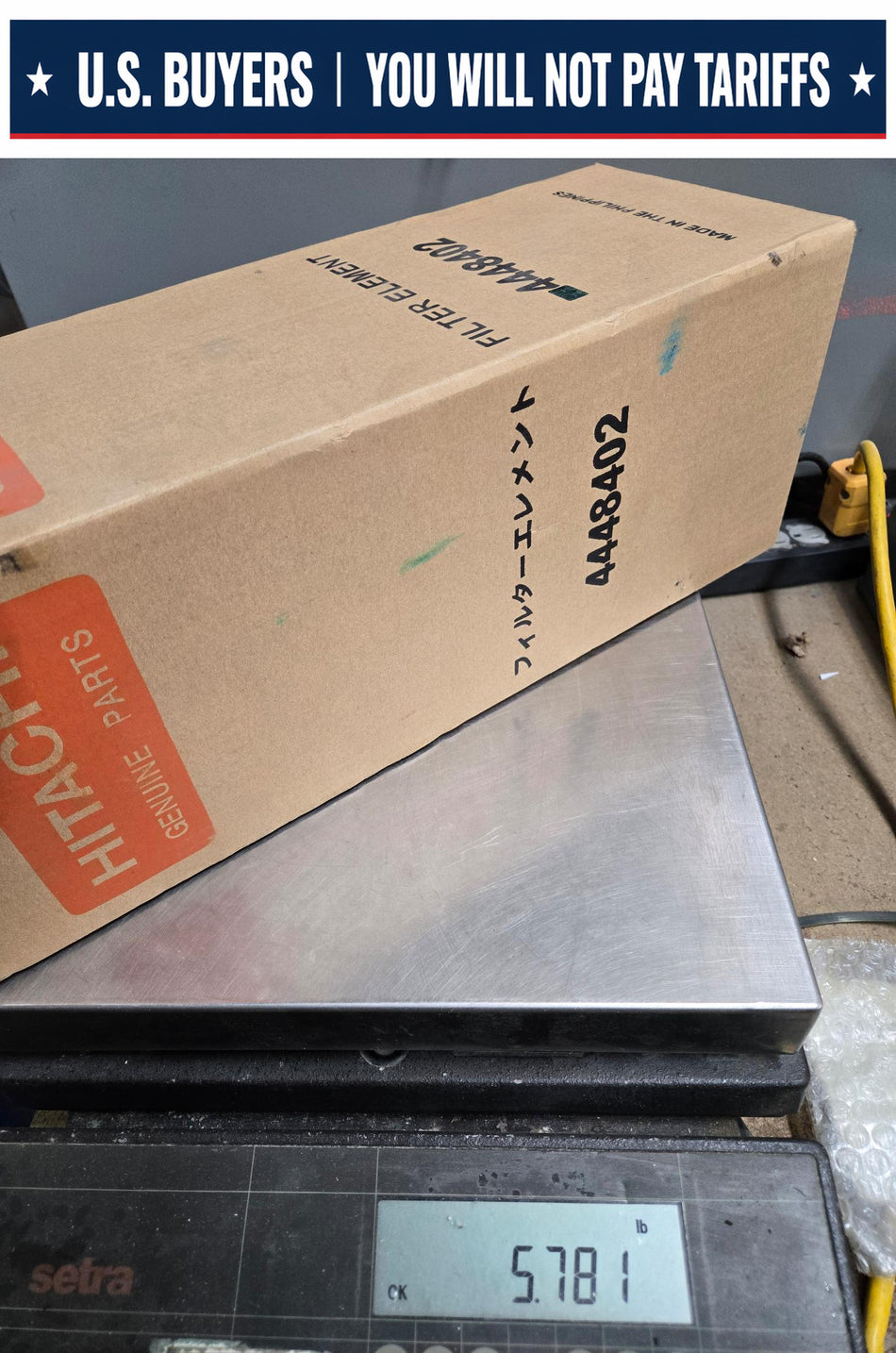 Hitachi Hydraulic Filter 4448402