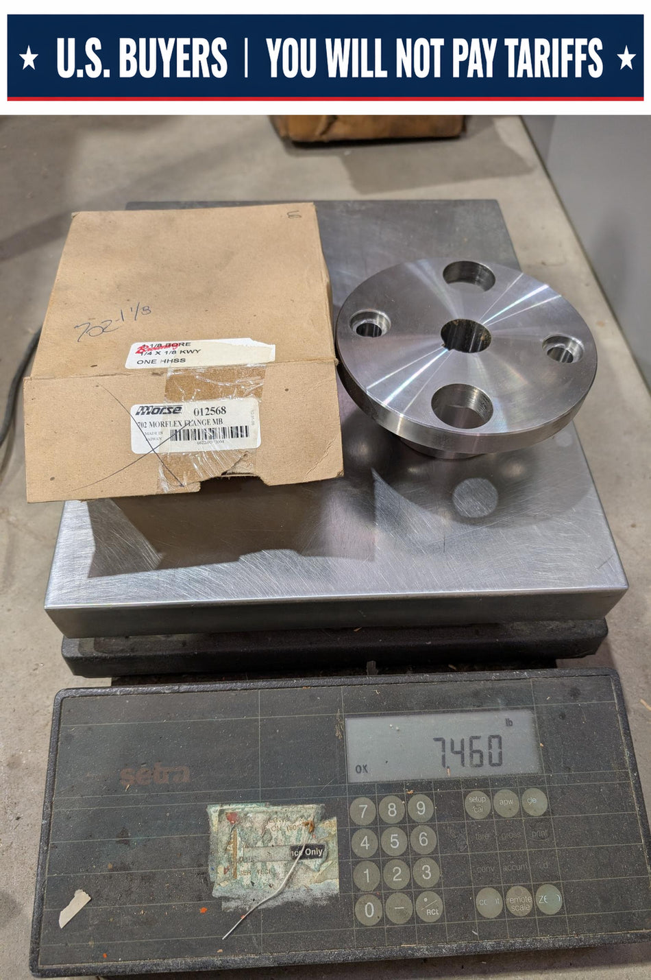 Morse 702 MORFLEX FLANGE MB - 1-1/8 Inch - 012568