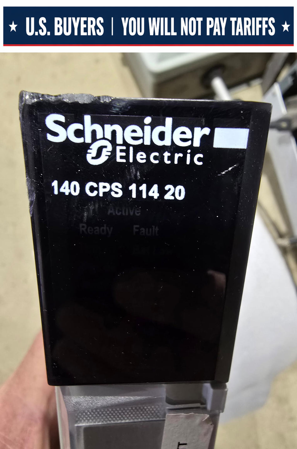 Schneider Electric 140CPS11420 PS 115/230 VAC POWER SUPPLY MODULE (USED)