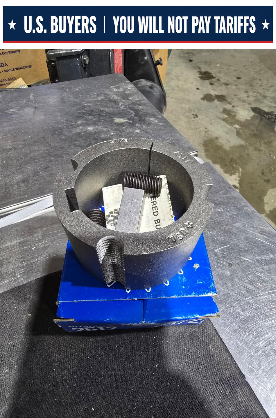 Martin 2517 Taper Lock Bushing Bore: 2-1/2"