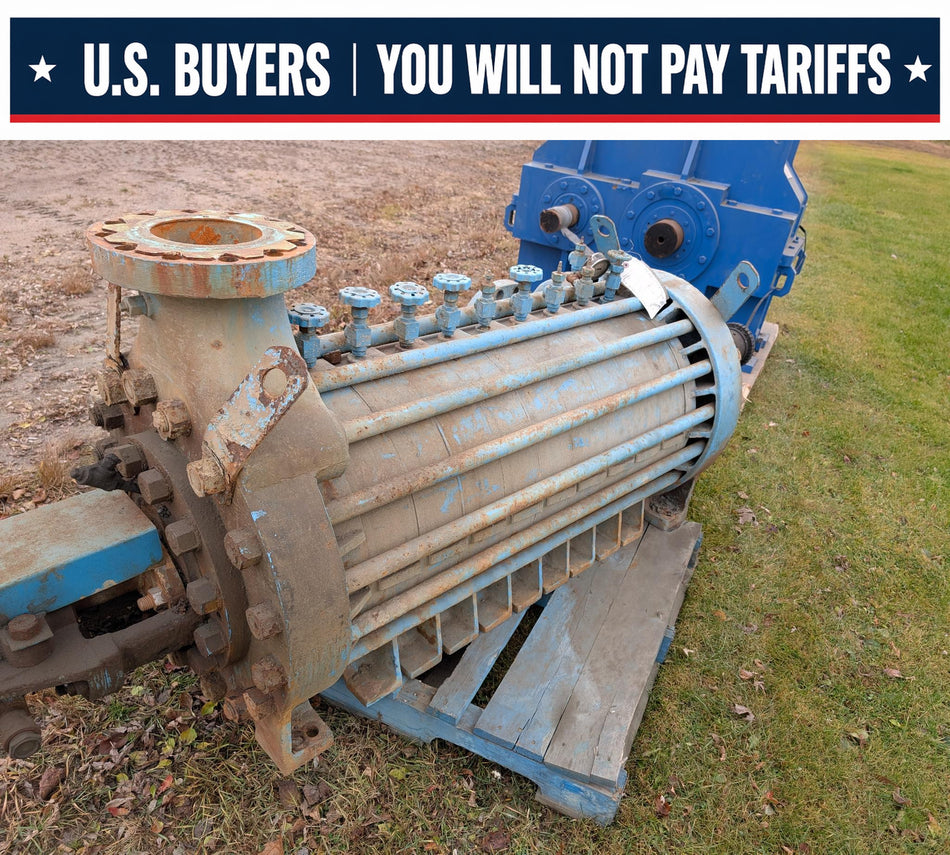 Horizontal Industrial Multistage Pump - 6 inch