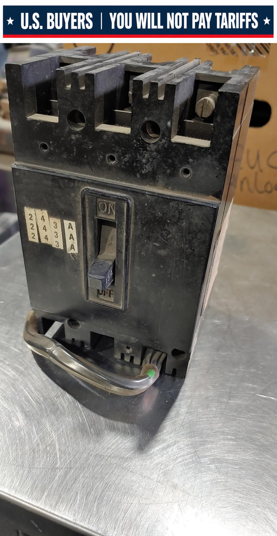 Westinghouse 21B2028 15A Breaker (used)