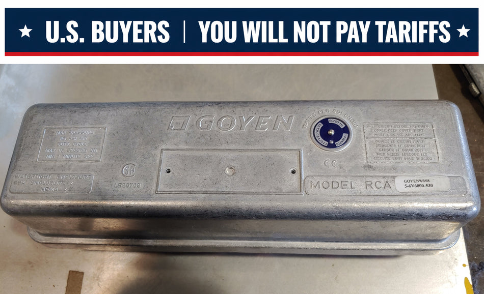 Goyen Model RCA 5-6V6000-530 Jet Valve Enclosure